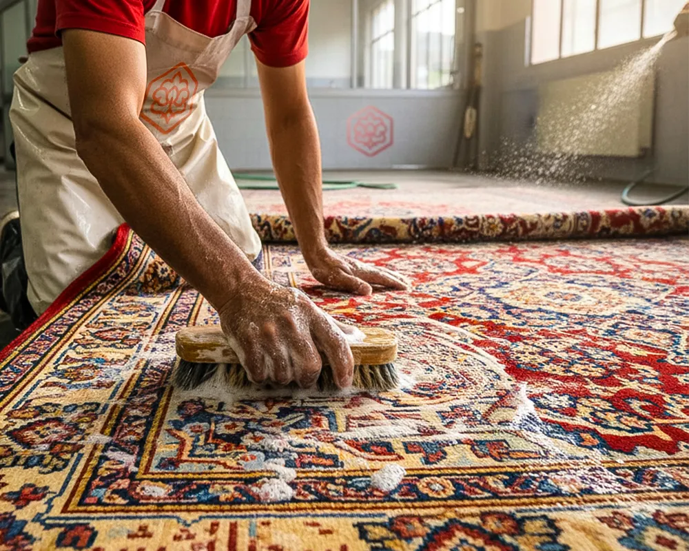 انتخاب بهترین قالیشویی مخصوص فرش دستباف