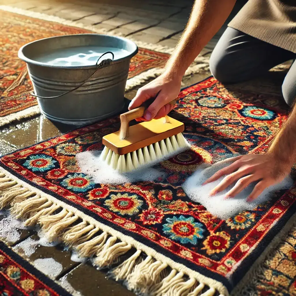 توصیههای مهم جهت شستن فرش