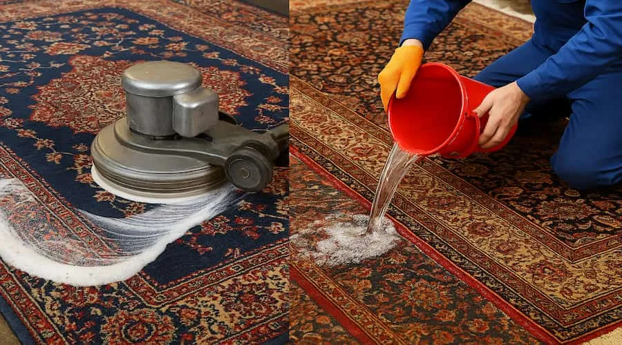 شستشوی فرش پشمی در منزل